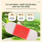  Miếng dán bụng ngải cứu thảo dược detox và bài hàn, giữ ấm bụng 