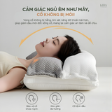  Gối bảo vệ cổ hình chữ O, 2 lớp có thể tách rời 