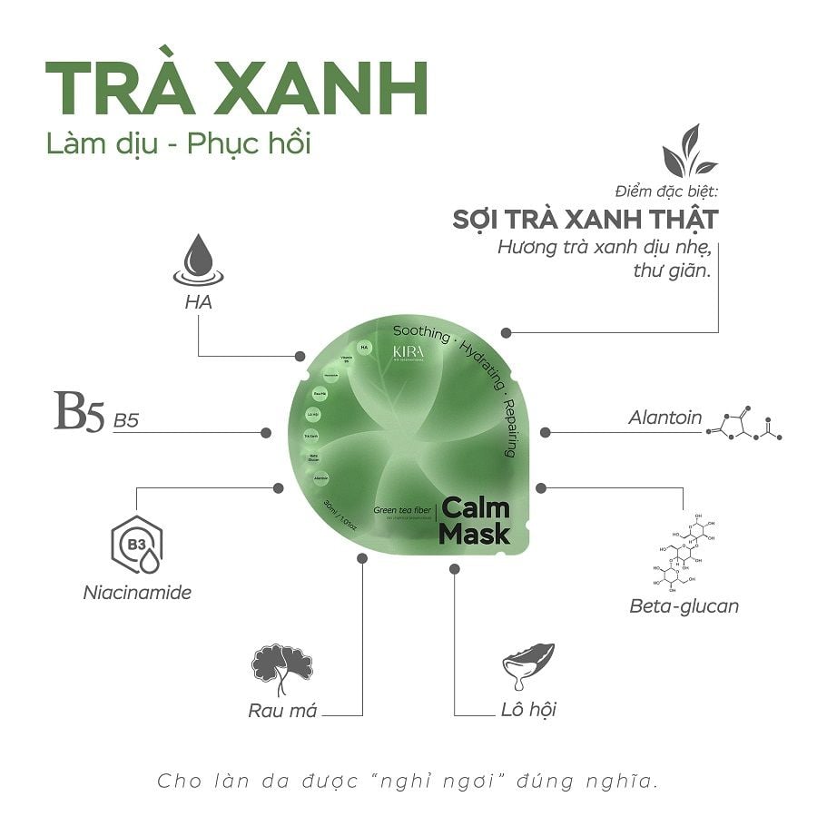  Mặt Nạ Kira Skin Feast – “Bữa Tiệc” Dưỡng Chất Cho Làn Da | Bộ 3 Mask Cà Chua – Trà Xanh – Sakura 