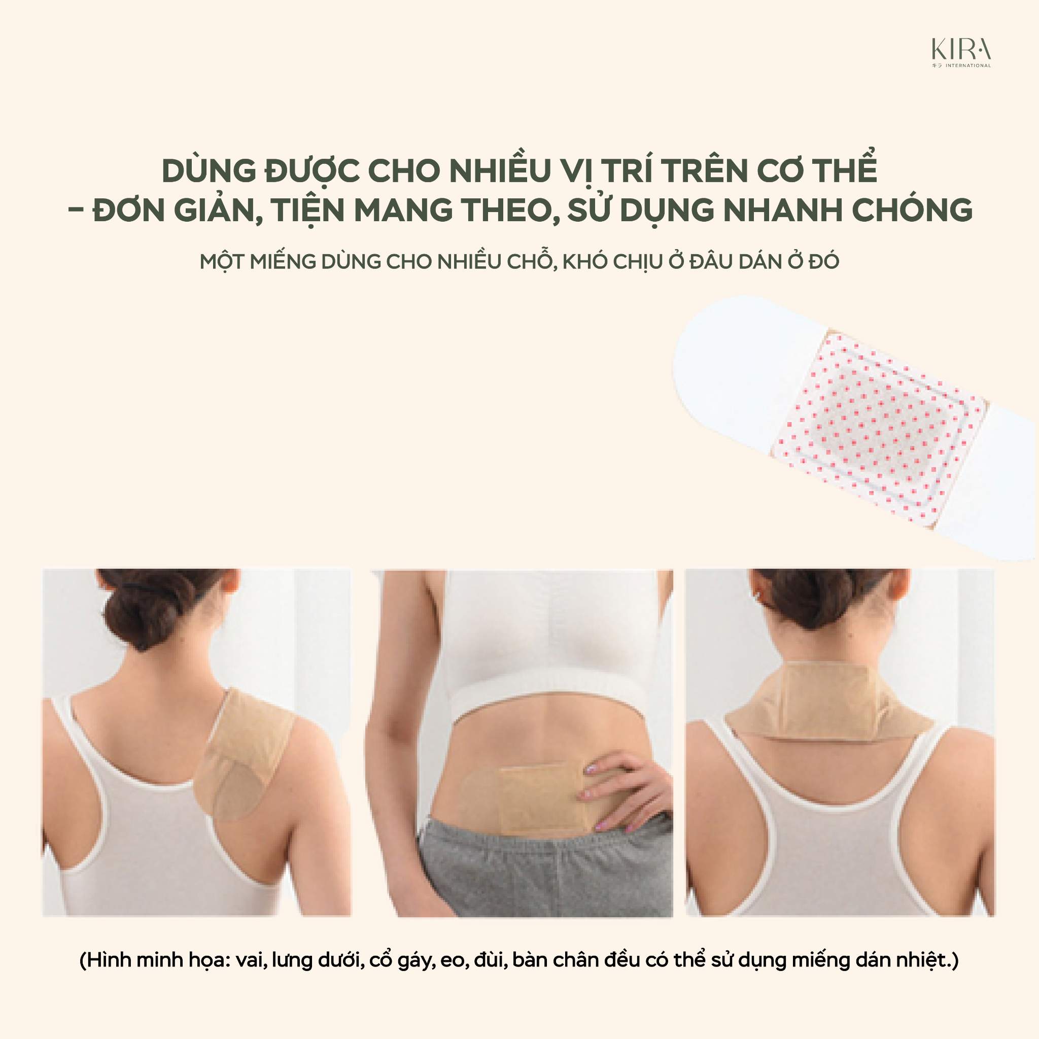  Miếng dán bụng ngải cứu thảo dược detox và bài hàn, giữ ấm bụng 