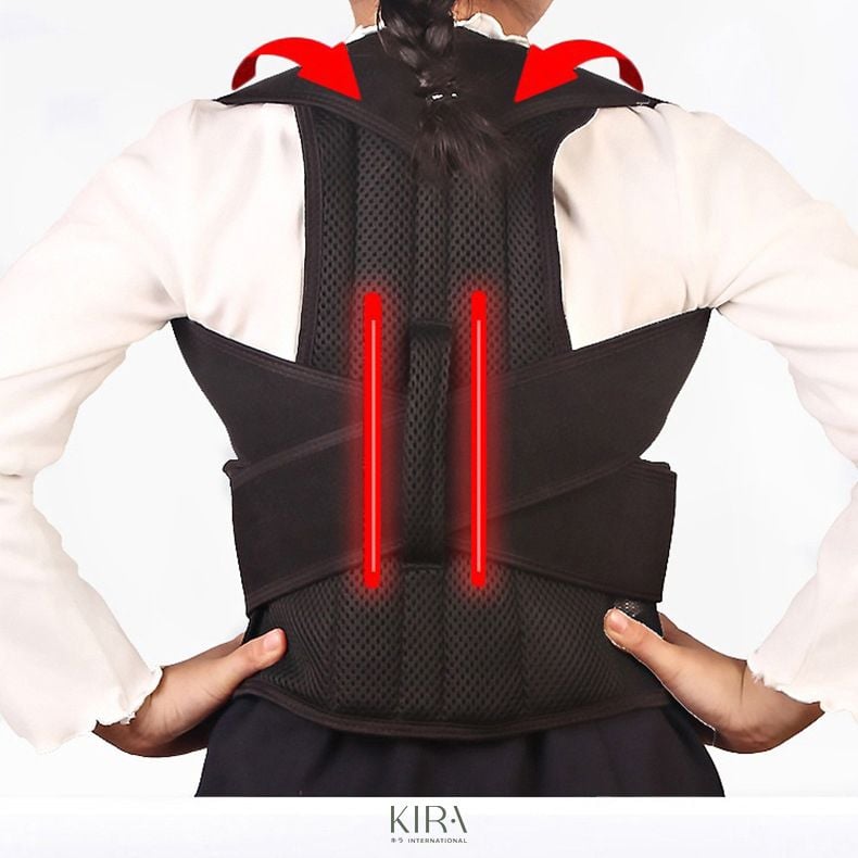  Đai chống gù lưng cho trẻ em CUEG YY-1 | Đai hỗ trợ chỉnh cột sống học sinh | Dây đeo cố định tư thế ngồi học đúng chuẩn 