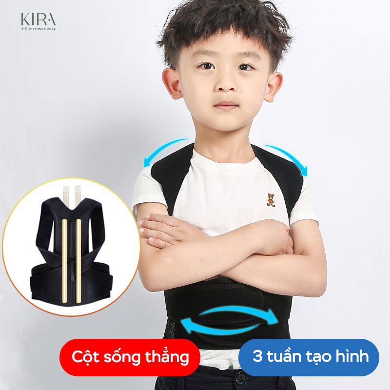  Đai chống gù lưng cho trẻ em CUEG YY-1 | Đai hỗ trợ chỉnh cột sống học sinh | Dây đeo cố định tư thế ngồi học đúng chuẩn 