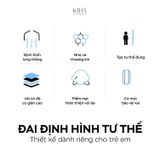  Đai chống gù lưng cho trẻ em CUEG YY-1 | Đai hỗ trợ chỉnh cột sống học sinh | Dây đeo cố định tư thế ngồi học đúng chuẩn 