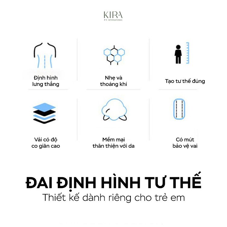  Đai chống gù lưng cho trẻ em CUEG YY-1 | Đai hỗ trợ chỉnh cột sống học sinh | Dây đeo cố định tư thế ngồi học đúng chuẩn 