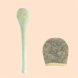  Gậy Vỗ Bát Hư - Cây Đấm Lưng Cầm Tay Đầm Chắc - Cây đấm lưng lõi ngải cứu thảo dược vỗ lưng giúp thông kinh lạc dài 48cm 