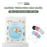  GƯƠNG TRÒN MINI HÀN QUỐC – THIẾT KẾ HOẠT HÌNH DỄ THƯƠNG, NHỎ GỌN TIỆN LỢI 