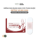  Miếng dán bụng ngải cứu thảo dược detox và bài hàn, giữ ấm bụng 