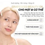  KIRA Vitis Elixir – Tinh dầu dưỡng da & massage mặt, cơ thể, thải độc hệ bạch huyết Phù hợp sử dụng với gua sha và dụng cụ massage 