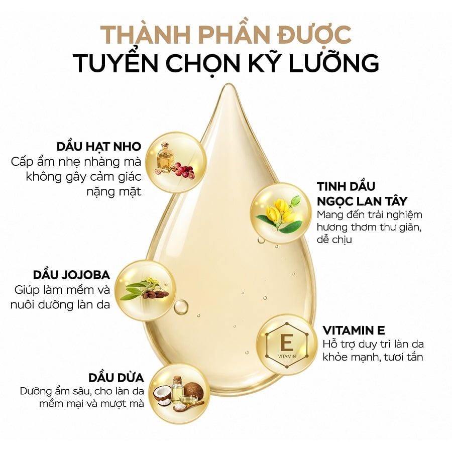  KIRA Vitis Elixir – Tinh dầu dưỡng da & massage mặt, cơ thể, thải độc hệ bạch huyết Phù hợp sử dụng với gua sha và dụng cụ massage 