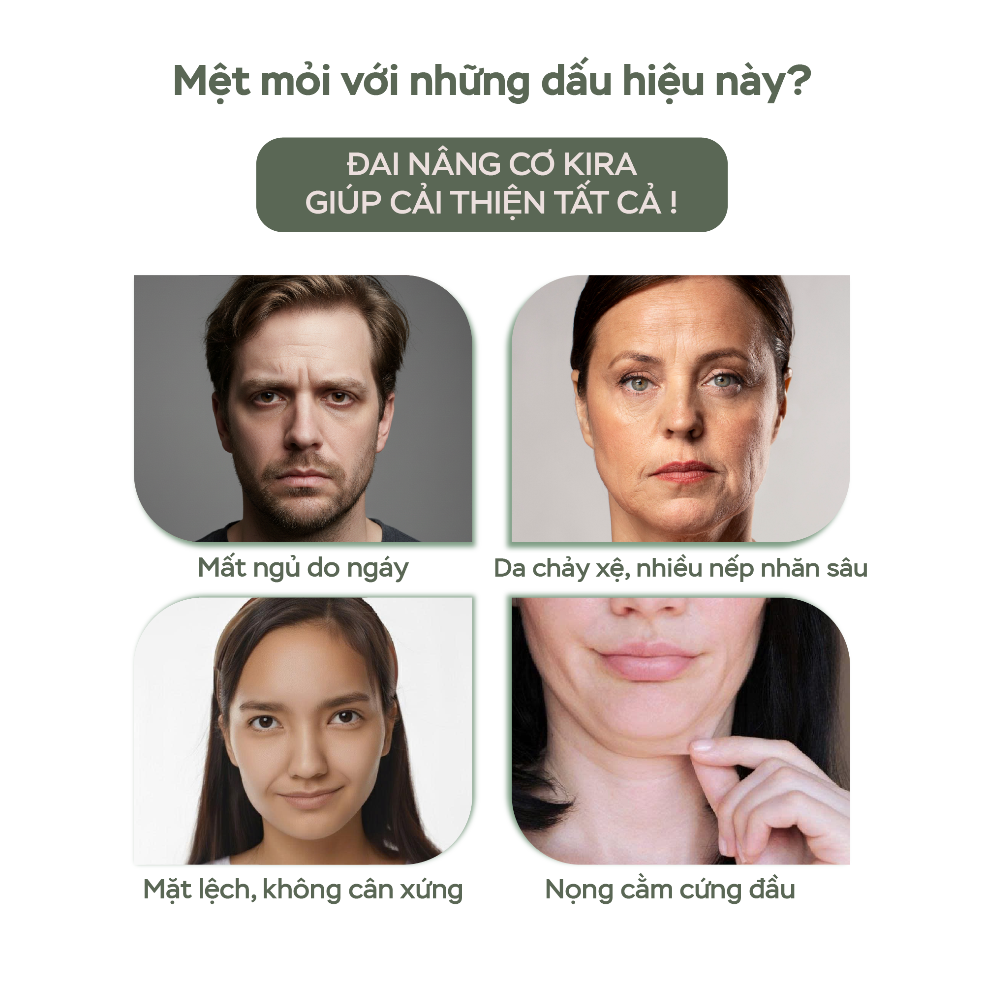  KOGAO Double VLift - Đai nâng cơ thọn gọn mặt với công nghệ hồng ngoại xa độc quyền giúp nâng cơ, giảm nọng cằm, hỗ trợ săn chắc da, tái tạo đường nét V-line tinh tế và cải thiện tình trạng ngáy ngủ. 