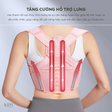  Đai chỉnh lưng gù lưng cổ rùa Summer thoáng khí dành cho nam và nữ để mở vai làm đẹp lưng chỉnh sửa tư thế 