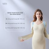  Đai nâng đỡ bụng cho mẹ bầu thông minh, kiểu dáng thời trang, chất liệu tàng hình thoáng khí cao cấp 