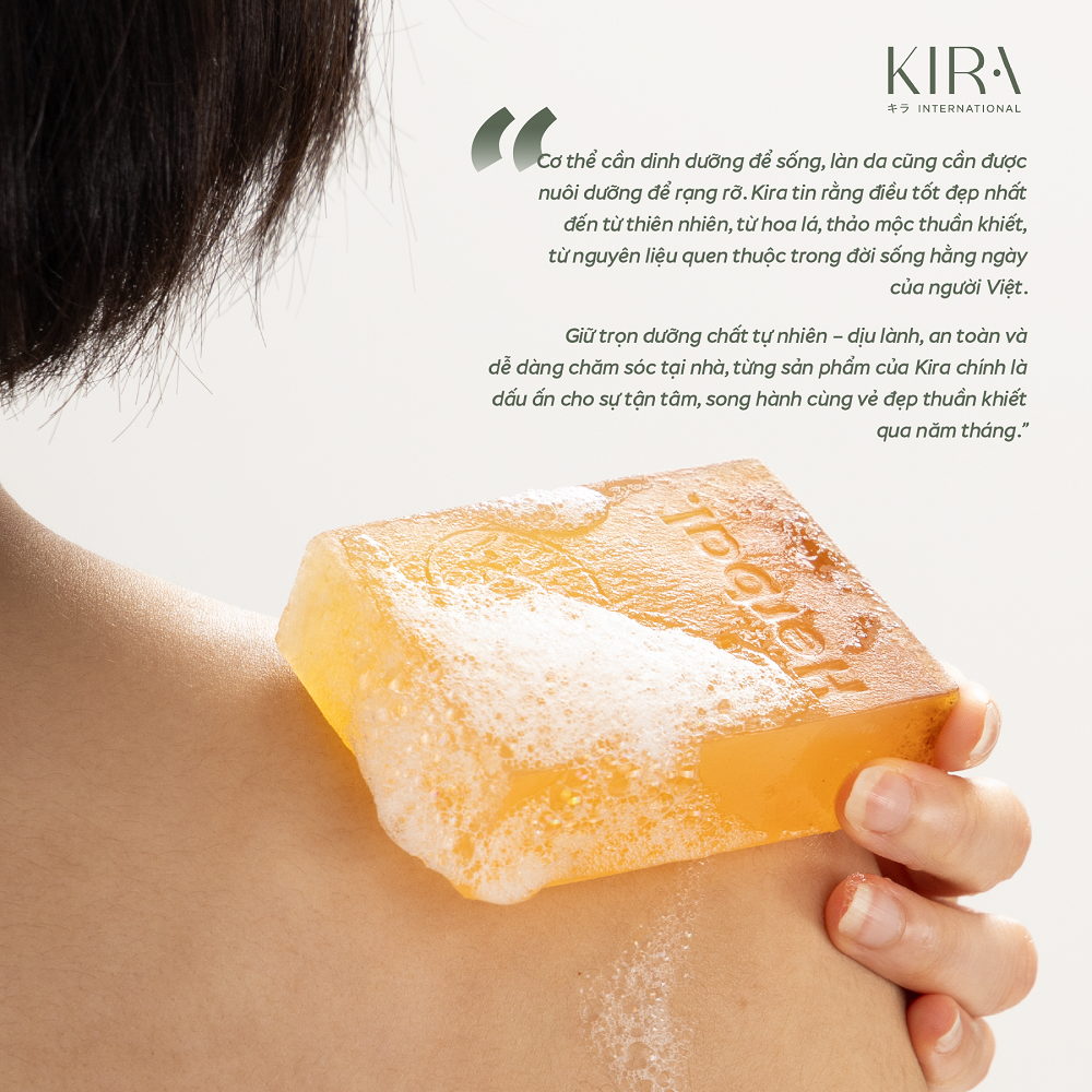  Xà bông thiên nhiên 4 mùa Xuân - Hạ - Thu - Đông hữu cơ 100% thanh lọc cơ thể, nuổi dưỡng làn da 