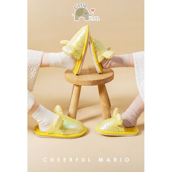  Dép đi trong nhà cho bé và người lớn chống trơn trượt _ Chuột bông bóng 