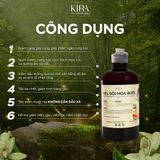  Gel gội hoa bưởi hữu cơ Mộc Ân nuôi dưỡng và chữa lành nang tóc 500ml 