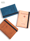  Bao đựng hộ chiếu da PU, đựng giấy tờ hộ chiếu nhiều thẻ tiện dụng 