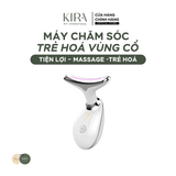  MÁY CHĂM SÓC TRẺ HOÁ VÙNG CỔ – MASSAGE RUNG, ÁNH SÁNG 7 MÀU, GIÚP NÂNG CƠ, MANG LẠI KHUÔN MẶT THON GỌN VLINE 