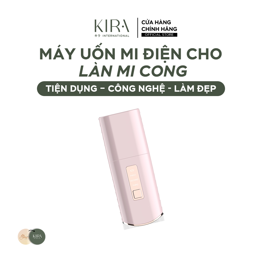  Máy uốn mi điện cho làn mi cong nhanh chóng tiện dụng giữ dáng suốt cả ngày dài 