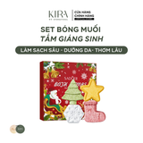  Set bóng muối tắm Giáng Sinh – làm sạch sâu, dưỡng mềm sáng da, thư giãn cơ thể, quà tặng giáng sinh ý nghĩa 