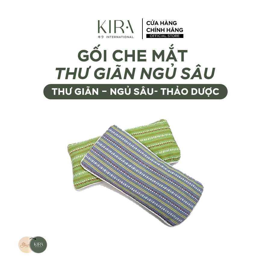  Gối che mắt thư giãn ngủ sâu, áp lực vi trọng lực, ruột nhồi hạt quyết minh tử, phù hợp cho cả gia đình, dùng hỗ trợ ngủ và thư giãn kiểu SPA, giúp làm dịu và cải thiện giấc ngủ. 