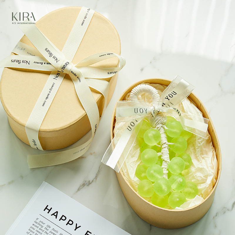  Xà phòng chùm nho pha lê hương thơm hoa cỏ sang trọng – quà tặng độc đáo, trang trí nhà cửa, dưỡng ẩm và làm mềm da 250gr 