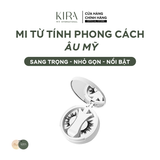  Mi từ tính tích hợp hộp và kẹp tiện lợi mềm mại, không cần keo, kiểu tự nhiên phong cách tiểu thư – đủ các kiểu dáng thời thượng, kèm hộp và kẹp 