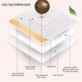 Miếng dán rốn ngải cứu chiết xuất thực vật giúp giữ ấm, bài hàn thải độc tố cao cấp hộp 35 set 
