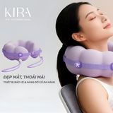  Gối MÂY - gối chữ U mềm mại gọn nhẹ tiện mang theo khi du lịch, ngủ trưa văn phòng, tặng dây đeo chéo phong cách và thời trang 