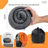  Gối du lịch hình chữ U có mũ trùm đầu 