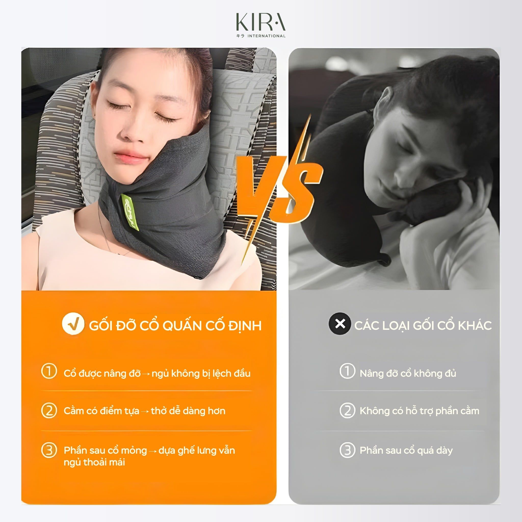  Gối tựa đầu - Gối cổ siêu mềm - Gối du lịch máy bay 