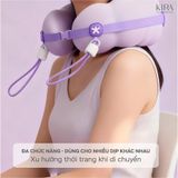  Gối MÂY - gối chữ U mềm mại gọn nhẹ tiện mang theo khi du lịch, ngủ trưa văn phòng, tặng dây đeo chéo phong cách và thời trang 