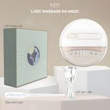  Lược ngọc kinh tuyến ánh sáng đỏ - đẩy tinh chất, massage thư giãn kích thích mọc tóc, thải độc đầu cao cấp 