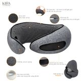  Gối du lịch hình chữ U có mũ trùm đầu 