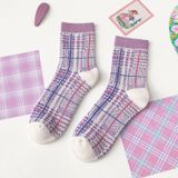  Tất Len Dài Nữ Giữ Ấm Mùa Đông – Nhiều Màu Nhiều Mẫu Dễ Thương, Họa Tiết Gấu Cây Caro 