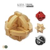  Đồ chơi trí tuệ Khóa gỗ Kong Ming Luban – trò chơi gỗ tháo lắp thông minh cho người lớn và thiếu niên 