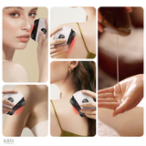  Guasha điện với đá Bianstone dụng cụ làm đẹp nâng cơ mặt, cạo gió, đả thông kinh lạc vai và cổ, chế độ EMS và làm nóng tăng cường hiệu quả 