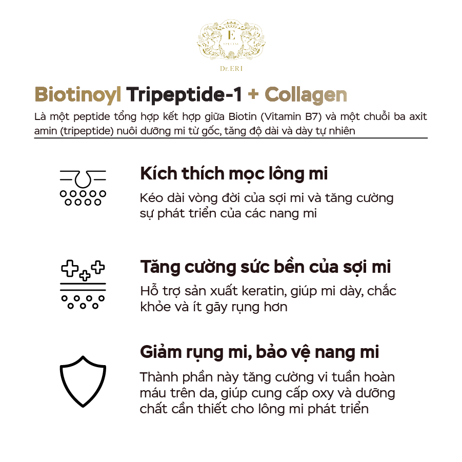  Tinh Chất Dưỡng Dài Và Dày Mi E-SPECIAL PREMIUM EYE&LASH SERUM Bờ Mi Cong Vút Cuốn Hút 7g 