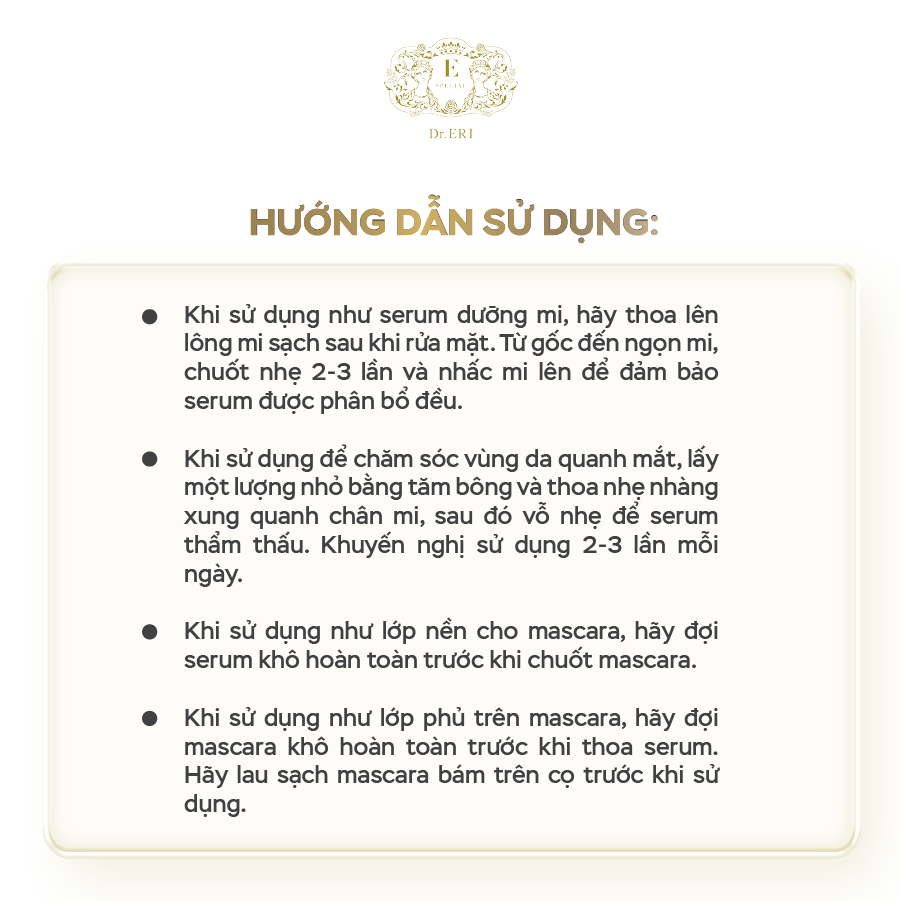  Tinh Chất Dưỡng Dài Và Dày Mi E-SPECIAL PREMIUM EYE&LASH SERUM Bờ Mi Cong Vút Cuốn Hút 7g 
