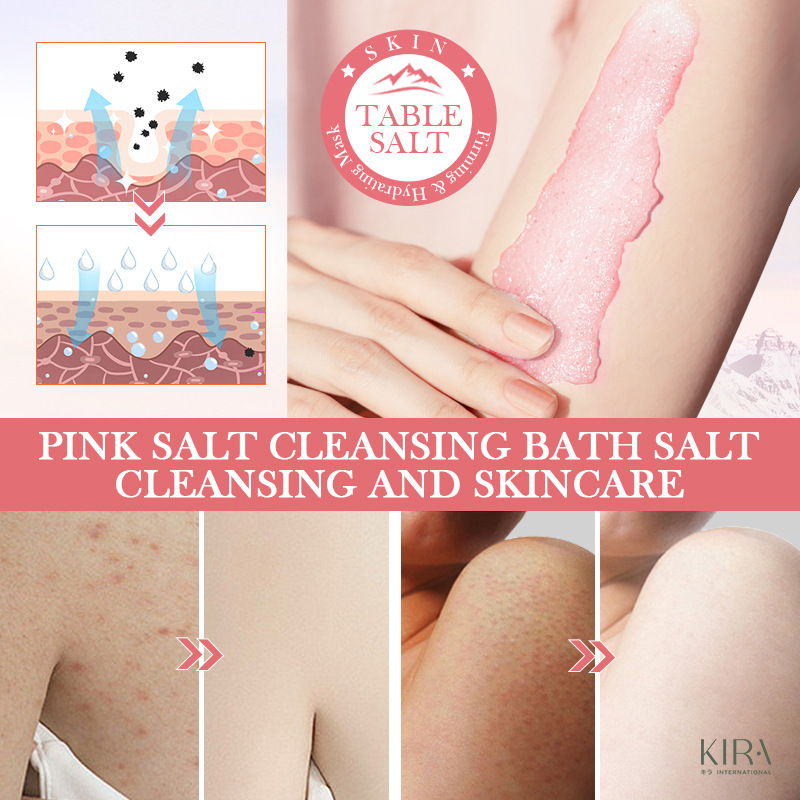  Muối Tắm Himalaya 250g – Làm Sạch Da, Thanh Lọc Cơ Thể, dưỡng da sáng mịn giảm viêm lỗ chân lông 