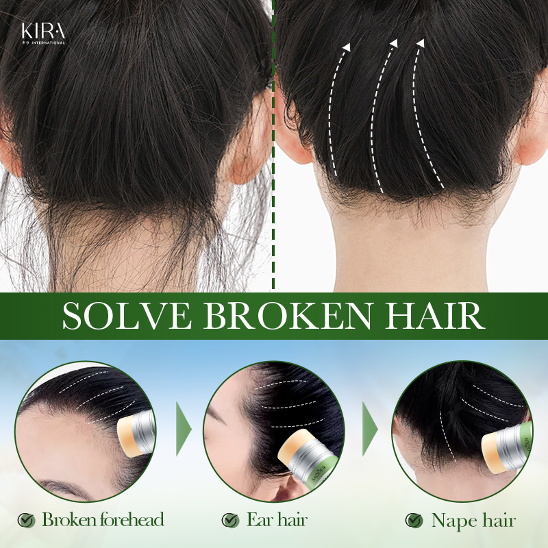  Sáp vuốt tóc tinh dầu thiên nhiên SADOER-65g tóc vào nếp chỉnh chu và tiện dụng 