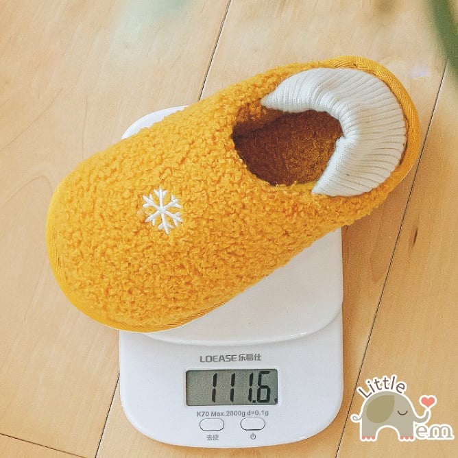  Dép đi trong nhà cho bé chống trơn trượt _ Snow bông 