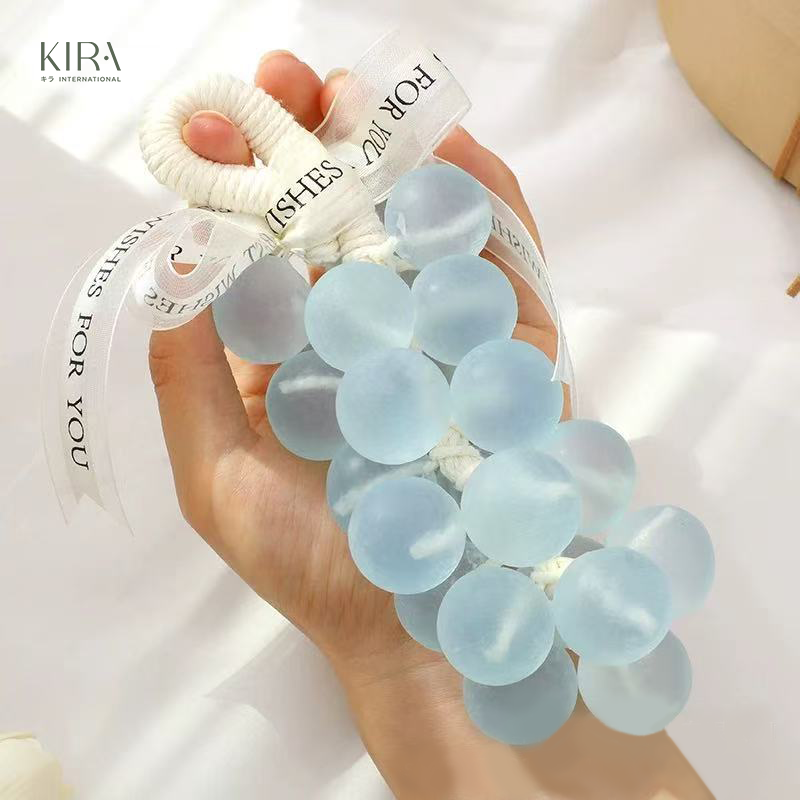  Xà phòng chùm nho pha lê hương thơm hoa cỏ sang trọng – quà tặng độc đáo, trang trí nhà cửa, dưỡng ẩm và làm mềm da 250gr 