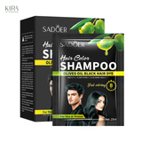  Hộp 10 gói dầu gội tích hợp phủ bạc 25ml – chiết xuất tinh dầu thiên nhiên lành tính, dưỡng ẩm bền màu, phủ bạc nhanh chóng đều màu chỉ sau 1 lần gội 