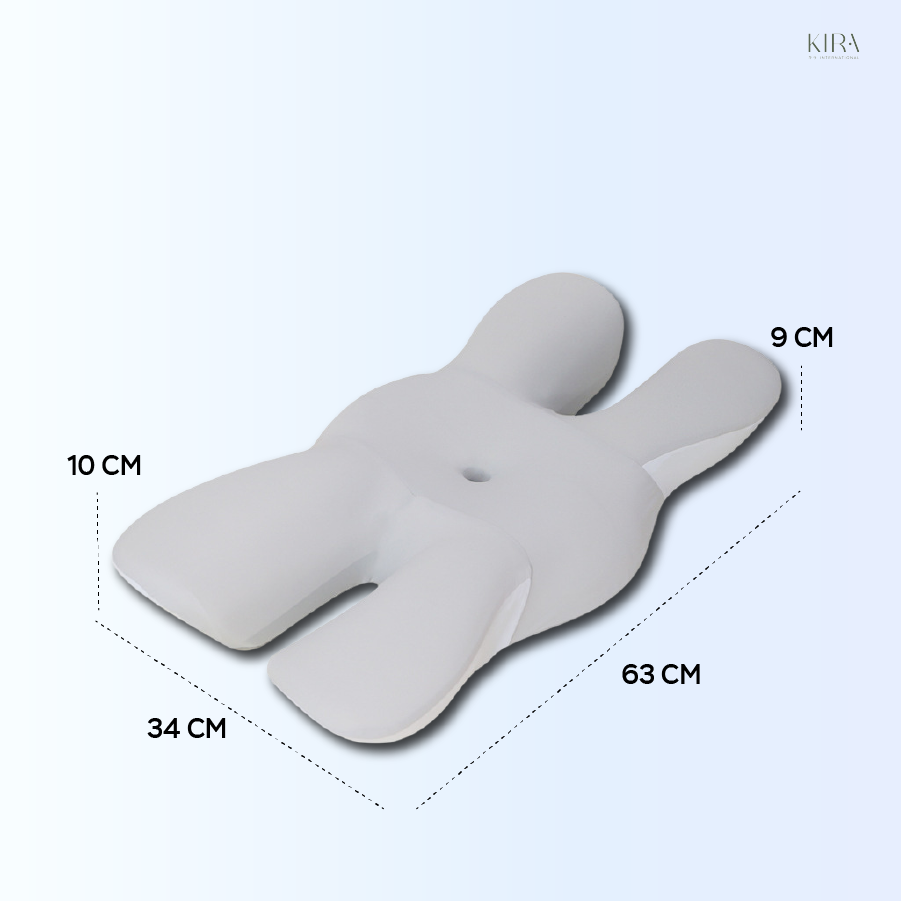  Gối chữ X hỗ trợ cổ vai gáy giúp ngủ ngon 