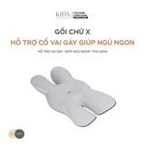  Gối chữ X hỗ trợ cổ vai gáy giúp ngủ ngon 