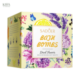  Viên Muối Tắm Hoa Khô Thiên Nhiên 100g SADOER – Làm Sạch, Thơm Dịu, Tẩy tế bào chết, Làm sáng mịn da - Dùng Tắm Bồn 