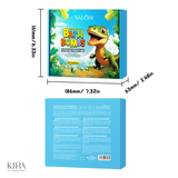  Set bóng muối tắm trứng khủng long SADOER, muối tắm làm sạch dịu nhẹ, an toàn thân thiện với da, quà tặng dễ thương đặc biệt cho bé trai 