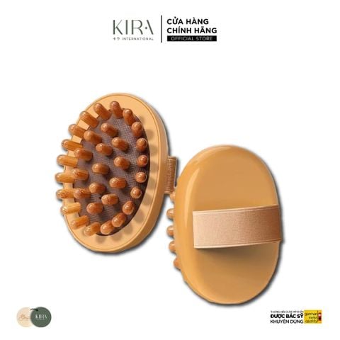  Bàn chải massage gỗ tự nhiên – Chải khô toàn thân, định hình cơ thể, giảm mỏi vai gáy, thư giãn mỗi ngày 