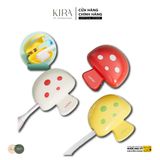  Hộp bảo vệ đầu bàn chải đánh răng hình nấm – tiện lợi mang theo du lịch, giữ vệ sinh, chống bụi hiệu quả 