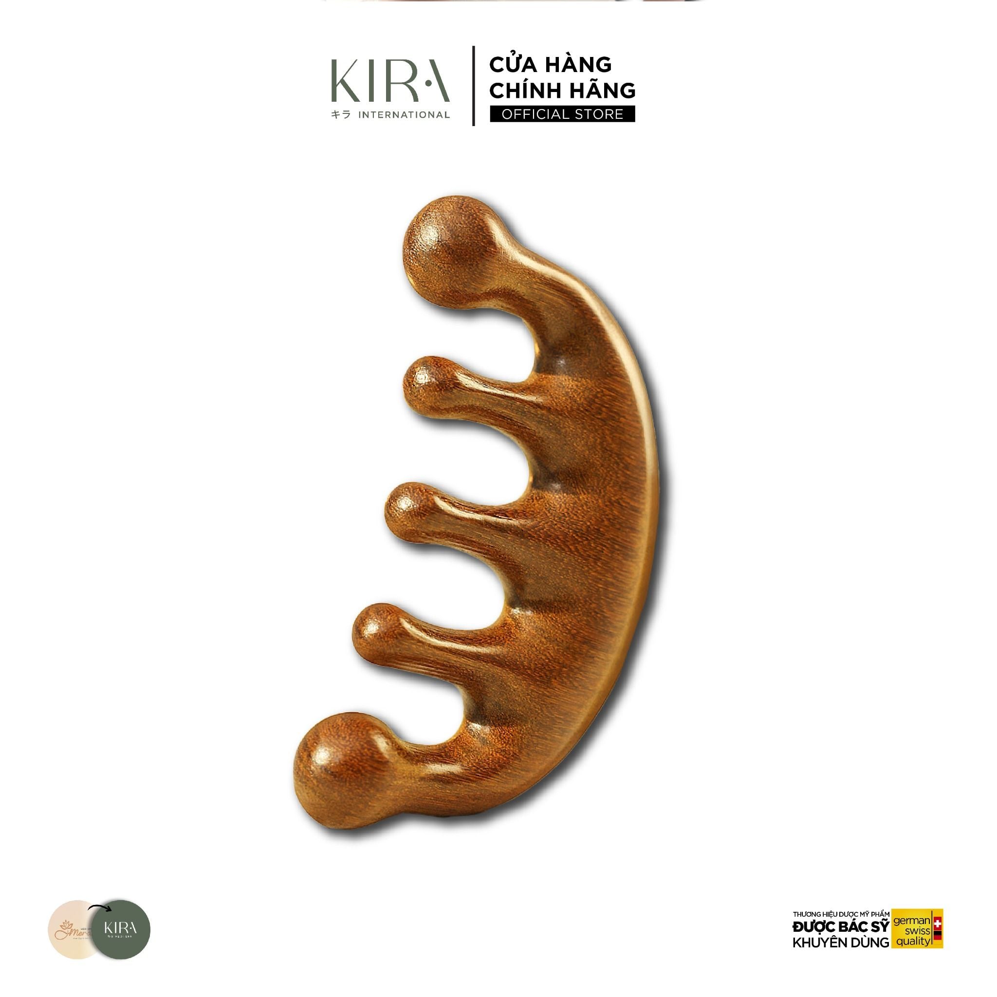  Lược Massage Gỗ Đàn Hương Bấm Huyệt, Massage Đầu Gáy Cải Thiện Tuần Hoàn Máu, Dụng Cụ Massage Thư Giãn Toàn Thân 